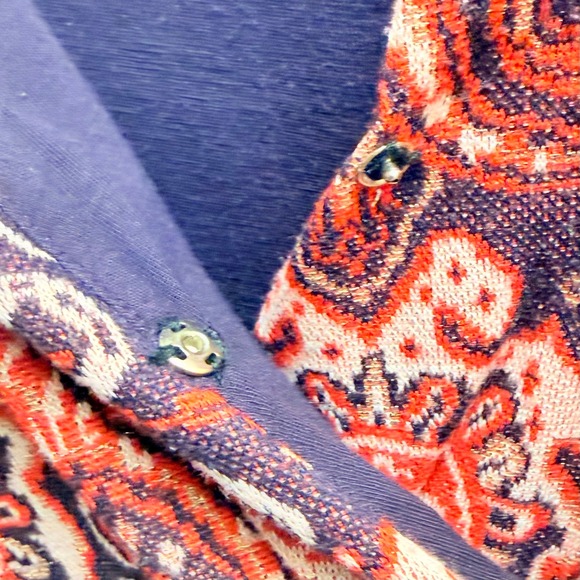 Maeve Anthropologie MP Womens Paisley Print Boho Revival Festival  Mini Dress - Picture 8 of 12